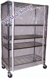 All-Clear Vinyl Medical Cart Cover